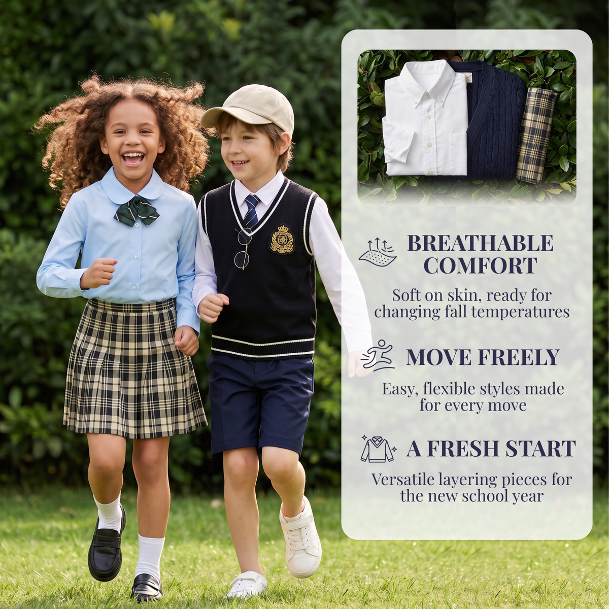 Long-Sleeve vs Short-Sleeve School Uniform Shirts: The Fall Switch Guide