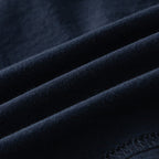 Everanne girls' navy preppy skirt with adjustable waist and built-in shorts, stylish and comfortable for school or casual wear.