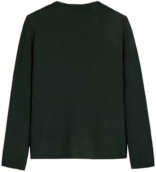 Everanne girls cotton cardigan sweater with round collar, bow detail, and waist accent in green, perfect for casual wear.