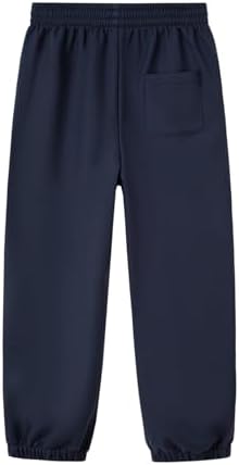 Everanne fleece jogger pants with elastic waistband and cuffs, casual activewear sweatpants for comfortable everyday wear