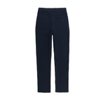 Everanne Boys Roma Knit Slim Fit Pants Dual Waist Design Elastic Waistband and Resin Button