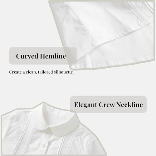 Everanne girls lace trim long sleeve blouse with club collar, plum buttons, stylish design, ideal for casual or dressy occasions.