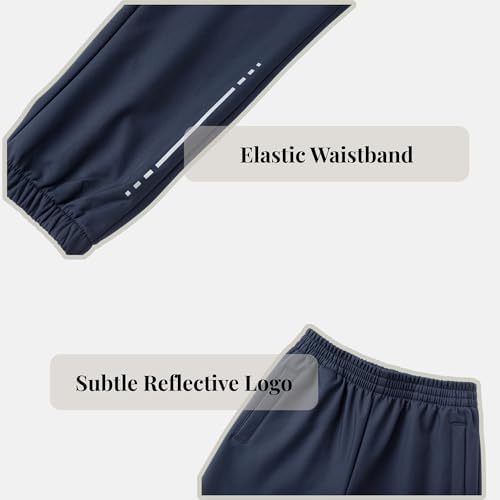Everanne fleece jogger pants with elastic waistband and cuffs, casual activewear sweatpants in soft fabric.