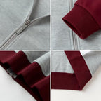 Everanne kids cotton nylon interlock sportswear jacket with stand collar, track and active wear for children.
