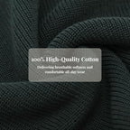 Everanne boys cotton V-neck sweater vest with striped collar, suitable for school uniforms, shown in a close-up image.