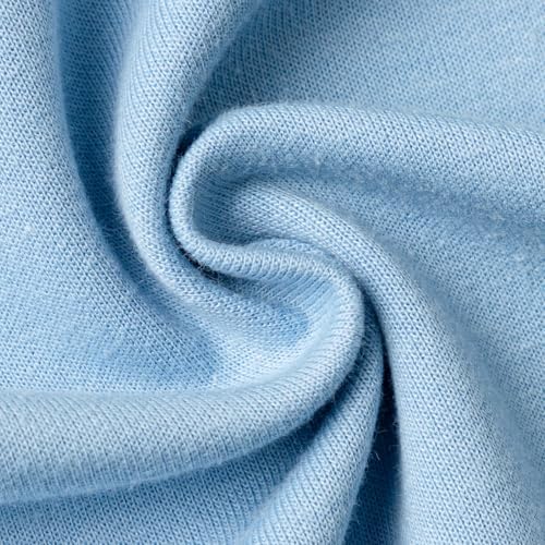 Everanne unisex youth sports zip-up jacket with stand collar and ribbing, blue color, designed for active wear.