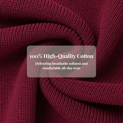 Everanne boys' red cotton V-neck sweater vest with striped collar, perfect for school uniforms, casual or dressy wear.