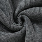 Everanne unisex cotton cardigan sweater with V-neck and windproof cuffs, stylish knit design for casual wear.