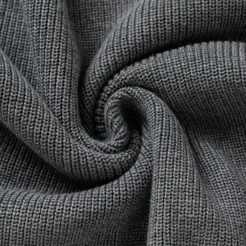 Everanne unisex cotton cardigan sweater with V-neck and windproof cuffs, stylish knit design for casual wear.