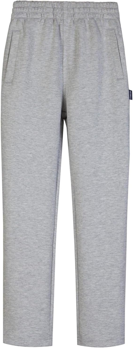 Everanne slim tapered jogger sweatpants with elastic waist and cuffed hems in cotton nylon fabric, displayed flat.
