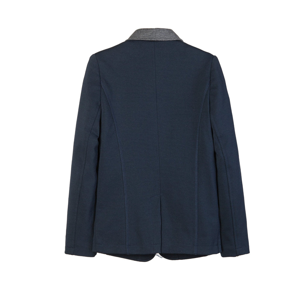 Everanne Girls Roma Fabric Formal Coat with Contrast Collar Durable Stitching Rear Vent Smooth Lining
