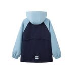 Everanne Unisex Youth Sports Zip-Up Jacket with Stand Collar Mesh Lining