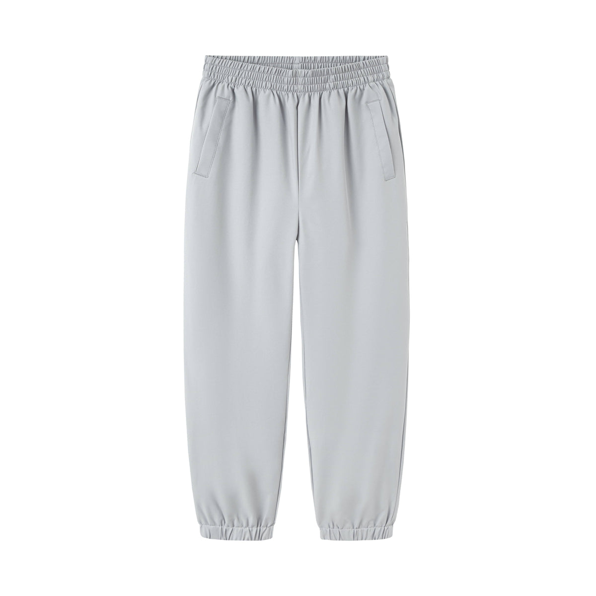 Everanne unisex jogger pants with elastic waistband and ribbed cuffs in a comfortable casual fit for activewear.