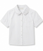 Ivory Lace Collar Blouse