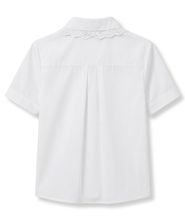 Ivory Lace Collar Blouse